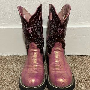 Womens Ariat Fat Baby Boots size 10